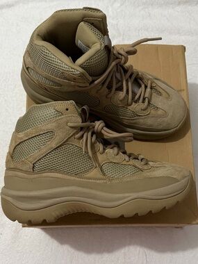 Yezzy Desert Boot Rock color way.